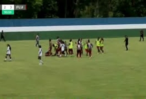 Estadual 2019 Feminino - Adulto - Vasco da Gama 2 X 3 Fluminense - Semifinal - 1º Jogo