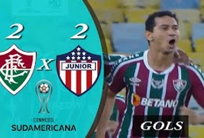 Fluminense 2x1 Junior Barranquillia - Fase de Grupo - Copa Sul Americana 2022
