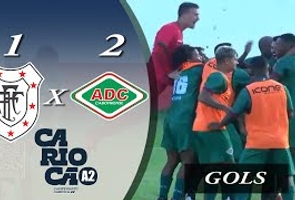 Americano 1x2 Cabofriense - 2ª Rodada - Taça Santos Dumont 2022