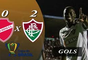 Vila Nova 0 X2 Fluminense - 3ª Fase - Jogo de Volta - Copa do Brasil 2022