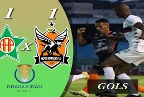 Portuguesa 1x1 Nova Iguaçu - 1 Fase - 5ª Rodada - Brasileiro Série D 2022
