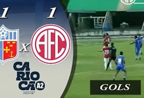 Angra dos Reis 1x1 America - 4ª Rodada - Taça Santos Dumont 2022