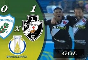 Londrina 0x1 Vasco - 13ª Rodada - Brasileiro Série B 2022