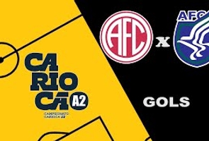 America 2x1 Artsul - 5ª Rodada- Taça Corcovado 2022
