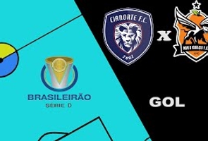 Cianorte 0x1 Nova Iguaçu - 1 Fase - 14ª Rodada - Brasileiro Série D 2022