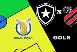 Botafogo 2x0 Athletico Pr - 19ª Rodada - Brasileiro Série a 2022