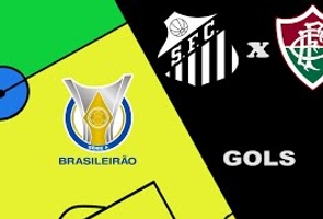 Santos 2x2 Fluminense - 20ª Rodada - Brasileiro Série a 2022
