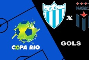 Céres 0x3 Maricá - 1ª Fase - Jogo de Ida - Copa Rio 2022