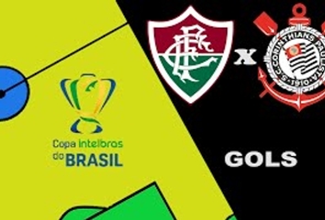 Fluminense 2x2 Corinthians - Semifinal - Jogo de Ida  - Copa do Brasil 2022