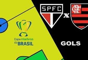 São Paulo 1x3 Flamengo - Semifinal - Jogo de Ida  - Copa do Brasil 2022