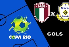 Barra da Tijuca 3x2 Macaé - 2ª Fase - Jogo de Ida - Copa Rio 2022
