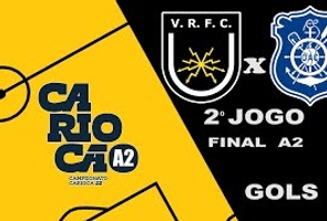 Volta Redonda 3x0 Olaria - 2º Jogo Final- Carioca Série A2  (2022)