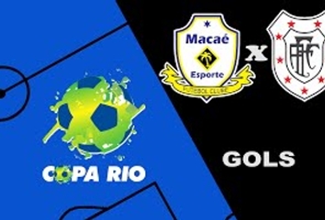 Macaé 0x2 Americano - 3ª Fase - Jogo de Volta - Copa Rio 2022