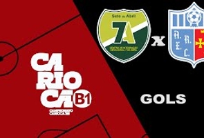 7 de Abril 2x0 Angra dos Reis- Taça Maracanã - 4ª Rodada- Carioca Série B1  (2022)
