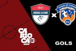 Ceac Araruama 1x1 Duque de Caxias - Semifinal - Jogo de Volta - Carioca Série B1 (2022)