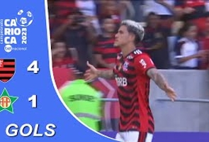 Flamengo 4x1 Portuguesa - Taça Guanabara 2023 - 1ª Rodada