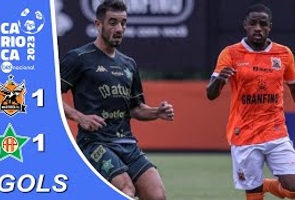 Nova Iguaçu 1x1 Portuguesa - Taça Guanabara 2023 - 8ª Rodada