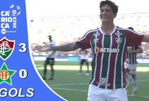 Fluminense 3x0 Portuguesa - Taça Guanabara 2023 - 9ª Rodada
