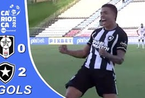 Resende 0x2 Botafogo - Taça Guanabara 2023 - 10ª Rodada