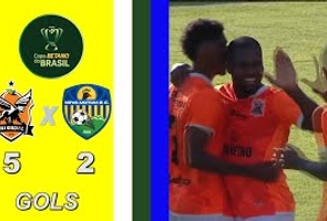 Nova Iguaçu 5x2 Nova Mutum - Copa do Brasil 2023 - 2ª Fase