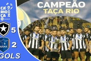 Botafogo 5x2 Audax - Final Taça Rio - Jogo de Volta