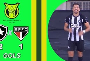 Botafogo 2x1 São Paulo - 1ª Rodada - Brasileiro Serie a 2023 