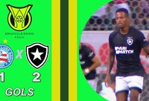 Bahia 1x2 Botafogo - 2ª Rodada - Brasileiro Serie a 2023