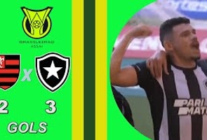 Flamengo 2x3 Botafogo - 2ª Rodada - Brasileiro Serie a 2023