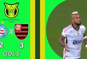Bahia 2x3 Flamengo - 6ª Rodada - Brasileiro Serie a 2023