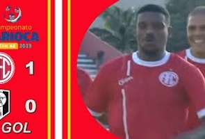 America 1x0 Resende - 1ª Rodada - Taça Santos Dumont - Carioca A2 2023