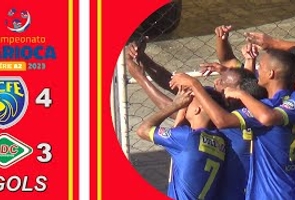 Sampio Correa 4x3 Cabofriense - 2ª Rodada - Taça Santos Dumont - Carioca A2 2023