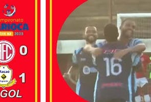 America 0x1 Macaé - 3ª Rodada - Taça Santos Dumont - Carioca A2 2023