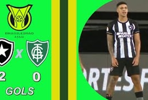 Botafogo 2x0 America Mg - 8ª Rodada - Brasileiro Serie a 2023