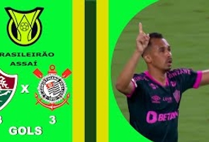 Fluminense 3x3 Corinthians - 27ª Rodada - Brasileiro Serie a 2023