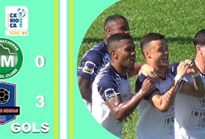 Serra Macaense 0x3 Perolas Negras - Carioca Série B1 2023 -taça Corcovado - 8ª Rodada