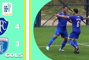 Serrano 4x3 São Gonçalo - Carioca Série B1 2023 -taça Corcovado - 9ª Rodada