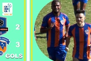 Perolas Negras 2x3 Duque de Caxias - Carioca Série B1 2023 -taça Corcovado - 11ª Rodada