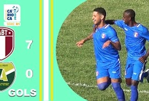 Barra da Tijuca 7x0 7 de Abril - Carioca Série B1 2023 -taça Corcovado - 11ª Rodada