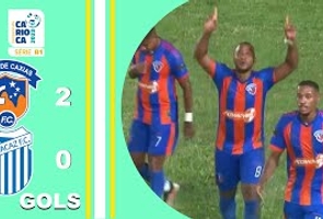 Duque de Caxias 2x0 Goytacaz - Carioca Série B1 2023 -semifinal - Jogo de Volta