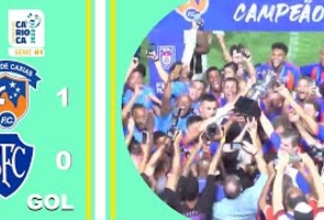 Duque de Caxias 1x0 Serrano - Carioca Série B1 2023 -final - Jogo de Volta