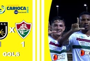 Volta Redonda 1x1 Fluminense - Cariocão 2024 - Taça Guanabara - 1ª Rodada