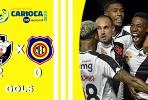 Vasco 2x0 Madureira - Cariocão 2024 - Taça Guanabara - 3ª Rodada