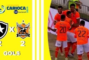 Botafogo 2x2 Nova Iguaçu - Cariocão 2024 - Taça Guanabara - 6ª Rodada