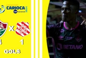 Fluminense 4x1 Bangu - Cariocão 2024 - Taça Guanabara - 5ª Rodada