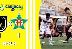 Volta Redonda 1x1 Portuguesa - Cariocão 2024 - Taça Guanabara - 9ª Rodada
