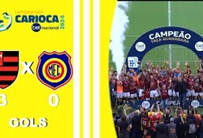 Flamengo 2x0 Madureira - Cariocão 2024 - Taça Guanabara - 11ª Rodada