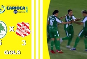 Boavista 5x3 Bangu - Cariocão 2024 - Taça Guanabara - 11ª Rodada