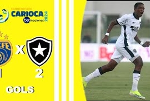 Sampaio Correa 1x2 Botafogo - Taça Rio 2024 - Semifinal -jogo de Ida