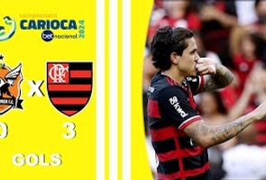 Nova Iguaçu 0x3 Flamengo - Cariocão 2024 - Final -jogo de Ida