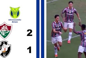 Fluminense 2x1 Vasco - 3ª Rodada - Brasileiro Série a 2024